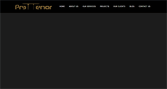 Desktop Screenshot of pretterior.com